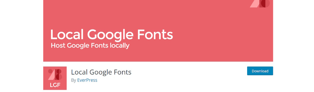 Local Google Fonts Plugin in WordPress